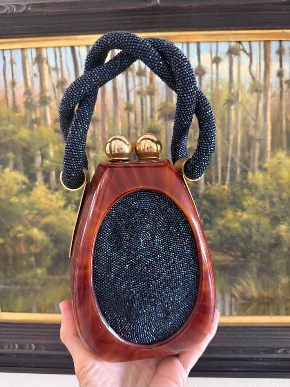 Fre-Mor Creations Style Bakelite Bag Vintage Handbag Collector